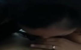 Safada mamando muito e fazendo um boquete delicioso